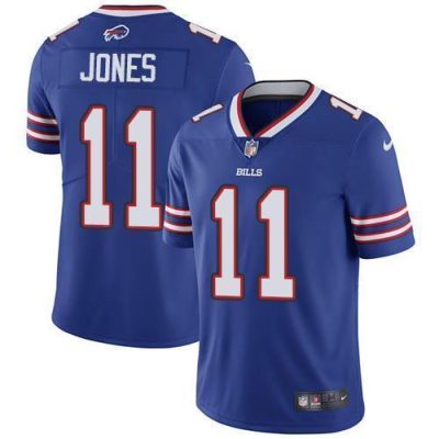 Buffalo Bills #11 Zay Jones Royal Blue Team Color Stitched NFL Vapor Untouchable Limited Jersey