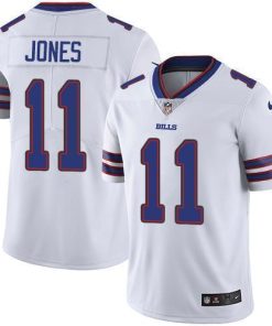 Buffalo Bills #11 Zay Jones White Stitched NFL Vapor Untouchable Limited Jersey