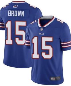 Buffalo Bills #15 John Brown Royal Blue Team Color Stitched NFL Vapor Untouchable Limited Jersey