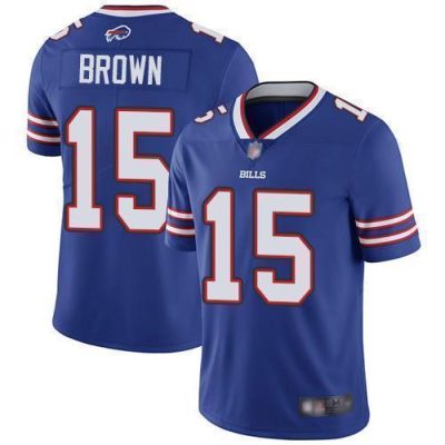 Buffalo Bills #15 John Brown Royal Blue Team Color Stitched NFL Vapor Untouchable Limited Jersey
