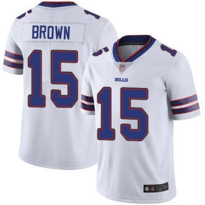 Buffalo Bills #15 John Brown White Stitched NFL Vapor Untouchable Limited Jersey
