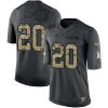 Buffalo Bills #20 Frank Gore Black Stitched NFL Limited 2016 Salute To Service Jersey