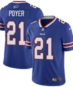 Buffalo Bills #21 Jordan Poyer Royal Blue Team Color Stitched NFL Vapor Untouchable Limited Jersey