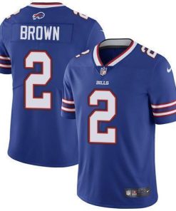 Buffalo Bills #2 John Brown Royal Blue Team Color Stitched NFL Vapor Untouchable Limited Jersey