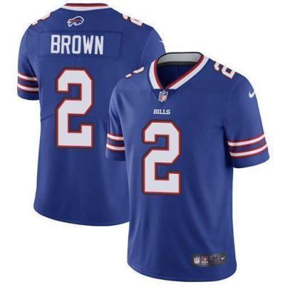 Buffalo Bills #2 John Brown Royal Blue Team Color Stitched NFL Vapor Untouchable Limited Jersey