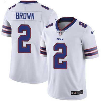 Buffalo Bills #2 John Brown White Stitched NFL Vapor Untouchable Limited Jersey