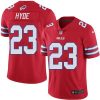 Buffalo Bills #23 Micah Hyde Red Stitched NFL Limited Rush Jersey