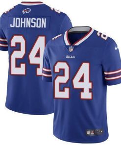 Buffalo Bills #24 Taron Johnson Royal Blue Team Color Stitched NFL Vapor Untouchable Limited Jersey