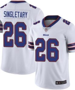 Buffalo Bills #26 Devin Singletary White Stitched NFL Vapor Untouchable Limited Jersey
