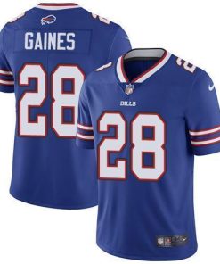 Buffalo Bills #28 E.J. Gaines Royal Blue Team Color Stitched NFL Vapor Untouchable Limited Jersey