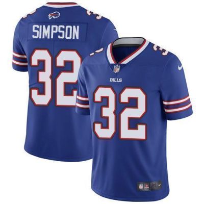 Buffalo Bills #32 O. J. Simpson Royal Blue Team Color Stitched NFL Vapor Untouchable Limited Jersey