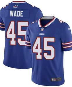 Buffalo Bills #45 Christian Wade Royal Blue Team Color Stitched NFL Vapor Untouchable Limited Jersey