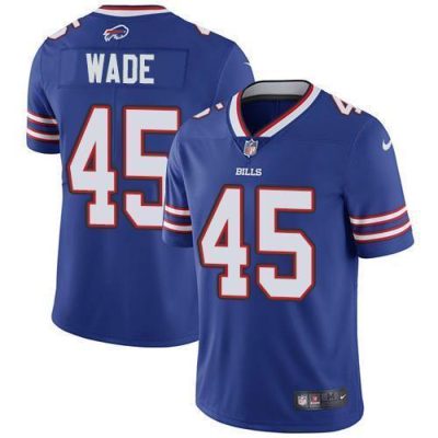 Buffalo Bills #45 Christian Wade Royal Blue Team Color Stitched NFL Vapor Untouchable Limited Jersey