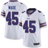 Buffalo Bills #45 Christian Wade White Stitched NFL Vapor Untouchable Limited Jersey