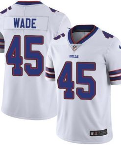 Buffalo Bills #45 Christian Wade White Stitched NFL Vapor Untouchable Limited Jersey