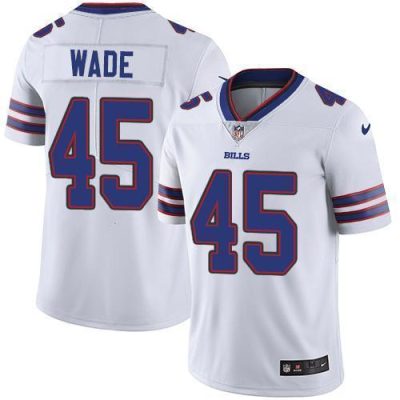 Buffalo Bills #45 Christian Wade White Stitched NFL Vapor Untouchable Limited Jersey
