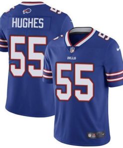 Buffalo Bills #55 Jerry Hughes Royal Blue Team Color Stitched NFL Vapor Untouchable Limited Jersey