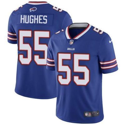Buffalo Bills #55 Jerry Hughes Royal Blue Team Color Stitched NFL Vapor Untouchable Limited Jersey