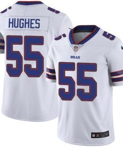 Buffalo Bills #55 Jerry Hughes White Stitched NFL Vapor Untouchable Limited Jersey