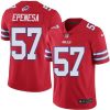 Buffalo Bills #57 A.J. Epenesas Red Stitched NFL Limited Rush Jersey