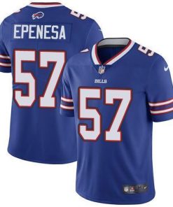 Buffalo Bills #57 A.J. Epenesas Royal Blue Team Color Stitched NFL Vapor Untouchable Limited Jersey