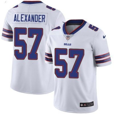 Buffalo Bills #57 Lorenzo Alexander White Stitched NFL Vapor Untouchable Limited Jersey