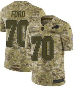 Buffalo Bills #70 Cody Ford Camo Stitched NFL Limited 2018 Salute To Service Jersey