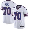 Buffalo Bills #70 Cody Ford White Stitched NFL Vapor Untouchable Limited Jersey