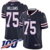 Buffalo Bills #75 Daryl Williams Navy Stitched NFL Limited Inverted Legend 100th Season Jersey