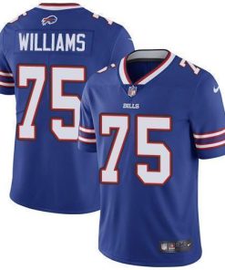 Buffalo Bills #75 Daryl Williams Royal Blue Team Color Stitched NFL Vapor Untouchable Limited Jersey