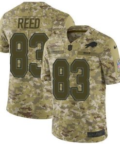 Buffalo Bills #83 Andre Reed Camo Stitched NFL Limited 2018 Salute To Service Jersey