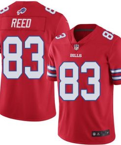 Buffalo Bills #83 Andre Reed Red Stitched NFL Elite Rush Jersey