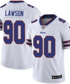 Buffalo Bills #90 Shaq Lawson White Stitched NFL Vapor Untouchable Limited Jersey