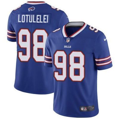 Buffalo Bills #98 Star Lotulelei Royal Blue Team Color Stitched NFL Vapor Untouchable Limited Jersey