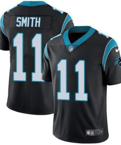 Nike Carolina Panthers #11 Torrey Smith Black Team Color Stitched NFL Vapor Untouchable Limited Jersey