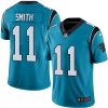 Nike Carolina Panthers #11 Torrey Smith Blue Stitched NFL Limited Rush Jersey