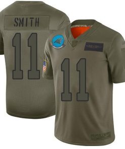Nike Carolina Panthers #11 Torrey Smith Camo Stitched NFL Limited 2019 Salute To Service Jersey