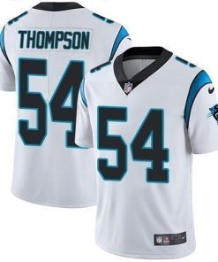 Nike Carolina Panthers #54 Shaq Thompson White Stitched NFL Vapor Untouchable Limited Jersey