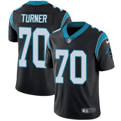 Nike Carolina Panthers #70 Trai Turner Black Team Color Stitched NFL Vapor Untouchable Limited Jersey