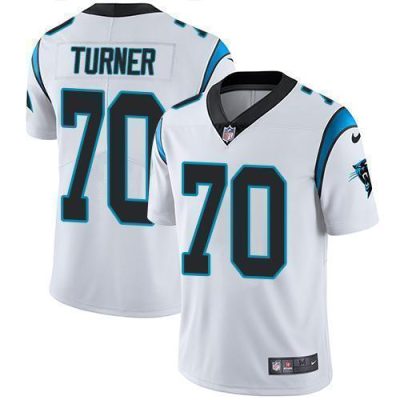 Nike Carolina Panthers #70 Trai Turner White Stitched NFL Vapor Untouchable Limited Jersey