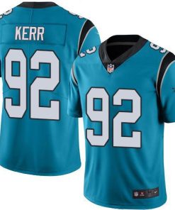 Nike Carolina Panthers #92 Zach Kerr Blue Alternate Stitched NFL Vapor Untouchable Limited Jersey