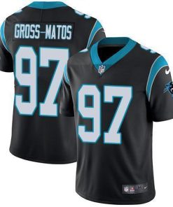 Nike Carolina Panthers #97 Yetur Gross-Matos Black Team Color Stitched NFL Vapor Untouchable Limited Jersey