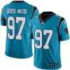 Nike Carolina Panthers #97 Yetur Gross-Matos Blue Alternate Stitched NFL Vapor Untouchable Limited Jersey