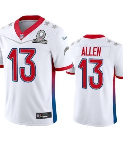Nike Chargers #13 Keenan Allen NFL 2022 AFC Pro Bowl Game Jersey White