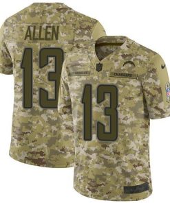 Nike Chargers #13 Keenan Allen Camo Stitched NFL Limited 2018 Salute To Service Jersey