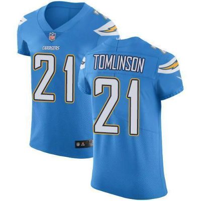 Nike Chargers #21 LaDainian Tomlinson Electric Blue Alternate Stitched NFL Vapor Untouchable Elite Jersey