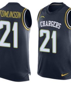 Nike Chargers #21 LaDainian Tomlinson Navy Blue Team Color Stitched NFL Limited Tank Top Jersey