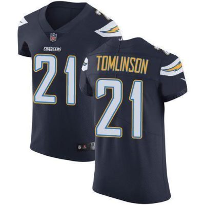 Nike Chargers #21 LaDainian Tomlinson Navy Blue Team Color Stitched NFL Vapor Untouchable Elite Jersey
