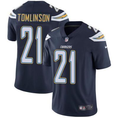 Nike Chargers #21 LaDainian Tomlinson Navy Blue Team Color Stitched NFL Vapor Untouchable Limited Jersey
