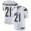 Nike Chargers #21 LaDainian Tomlinson White Stitched NFL Vapor Untouchable Limited Jersey